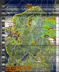 NOAA 19 MCIR-precip